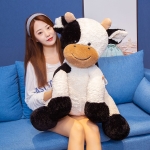 New soft and comfortable Kawaii cartoon cow plush toy for children, ideal as a birthday or Christmas gift Uncategorized a75a4f63997cee053ca7f1: about 25cm|about 35cm|about 50cm|about 70cm