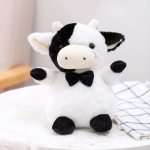 Cow plush toy for kids, 23cm, cute, man, lady, stuffed animal, year of the cow, mascot Uncategorized a7796c561c033735a2eb6c: Gentleman cow|Lady cow