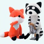 Soft Plush Fox ROX Plush Animals Plush Fox a7796c561c033735a2eb6c: Yellow|Brown|Black|Red