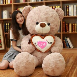 Ours en peluche I Love You Uncategorized a7796c561c033735a2eb6c: Beige|Blanc|Marron|Rose