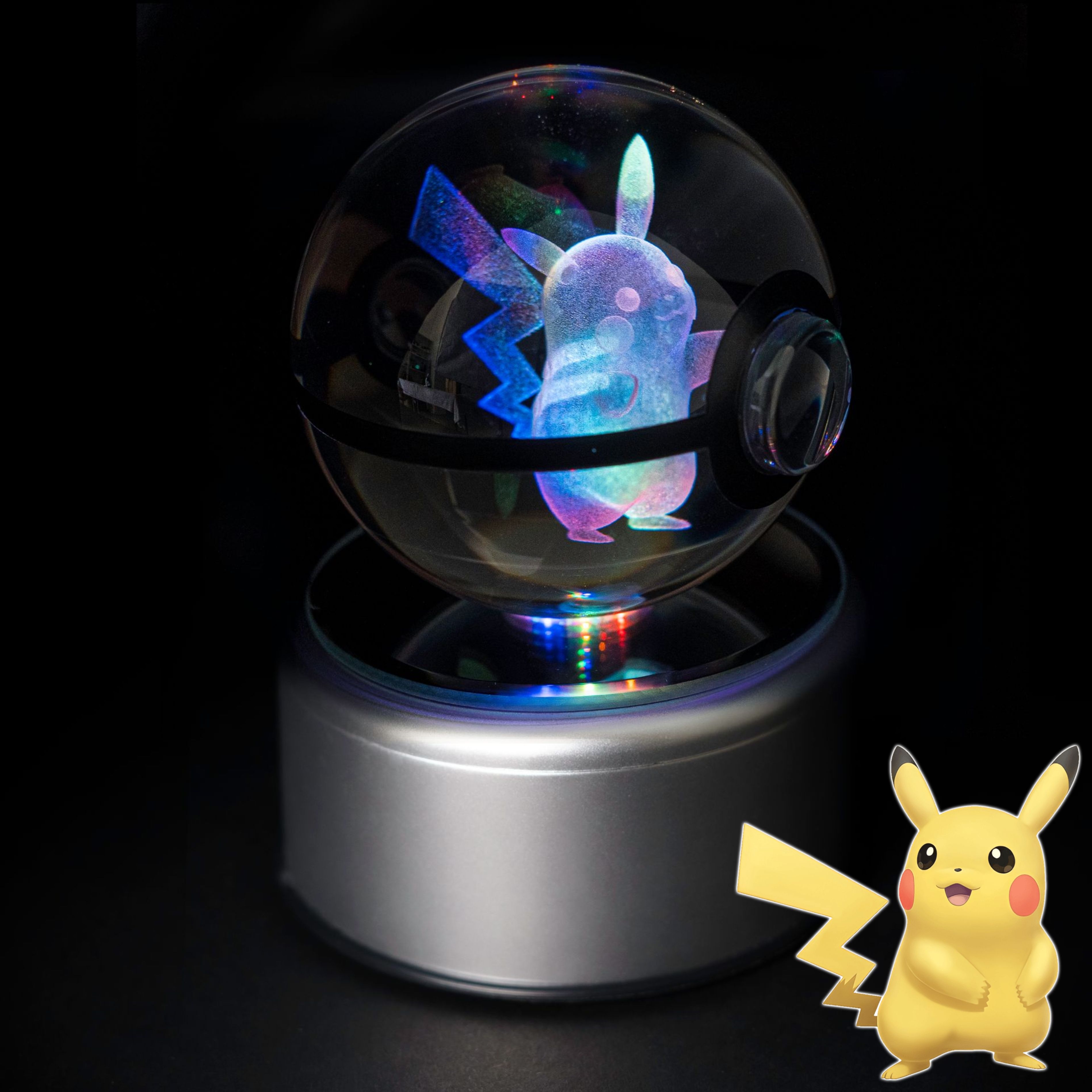 Pokémon Crystal Light Pokéball • Magic Plush