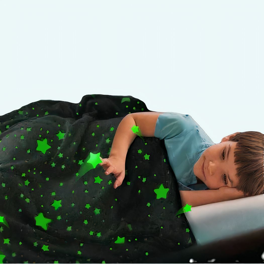 Fluorescent Starlight Throw Light Throw 87aa0330980ddad2f9e66f: 100x70cm|150x100cm|200x150cm