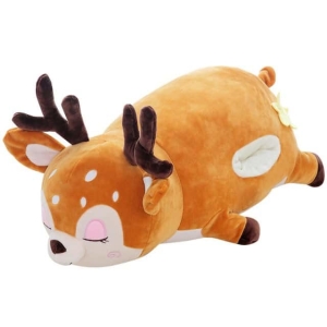 Giant deer plush pillow Deer plush Size: 45cm