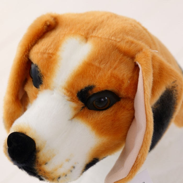 Giant plush beagle for kids, 30-90cm, realistic plush animal, gift, home decoration Plush Animals Dog a75a4f63997cee053ca7f1: 30cm|40cm|50cm|60cm|75cm|90cm