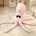 Creative and funny octopus plush toy Animal Plush Octopus Colour: Pink