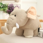 Elephant plush with big ears Elephant plush Animals Colour: Grey Size: 18cm