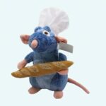 Ratatouille plush with a breadstick Disney plush Ratatouille plush Materials: Cotton