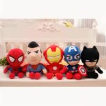 Marvel Avengers plush toys, 27cm, heroes, Spiderman, Captain America, Iron Man, movie dolls, christmas gifts for kids, new collection Disney Plush a7796c561c033735a2eb6c: Blue|Dark Blue|Yellow|Black|Red