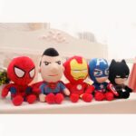 Marvel Avengers plush toys, 27cm, heroes, Spiderman, Captain America, Iron Man, movie dolls, christmas gifts for kids, new collection Disney Plush a7796c561c033735a2eb6c: Blue|Dark Blue|Yellow|Black|Red