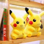 Pikachu plush in various sizes