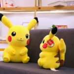 Pikachu plush in various sizes