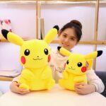 Pikachu plush in various sizes