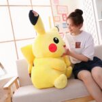 Pikachu Plush Doll, Yellow Elf Toy, Cartoon Pillow, Christmas Gift, Decoration, Children, Large Size, Pikachu Plush Pokemon a75a4f63997cee053ca7f1: 10cm|25cm|35cm|45cm|55cm|75cm