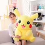 Pikachu Plush Doll, Yellow Elf Toy, Cartoon Pillow, Christmas Gift, Decoration, Children, Large Size, Pikachu Plush Pokemon a75a4f63997cee053ca7f1: 10cm|25cm|35cm|45cm|55cm|75cm