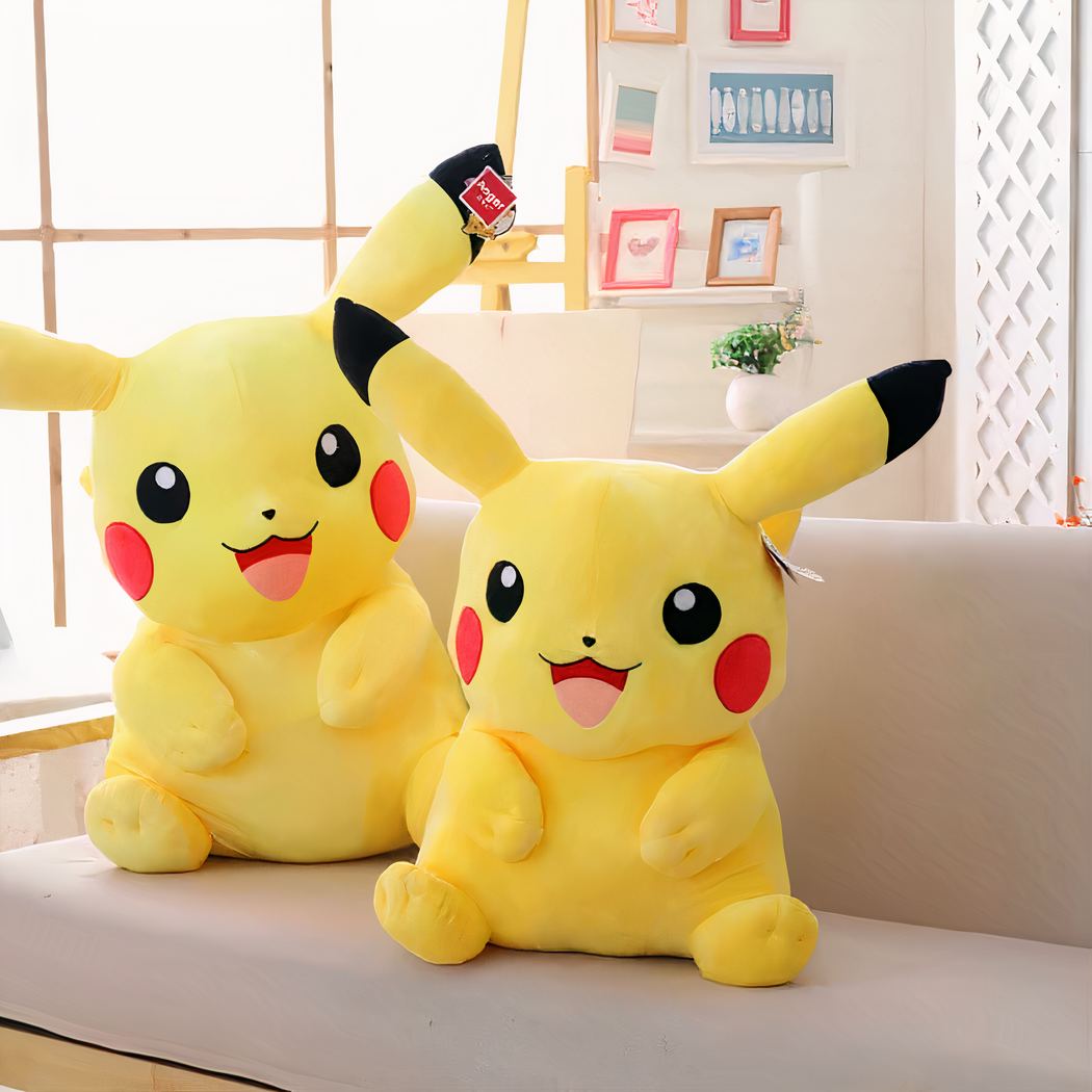 Peluche Pikachu - Peluche du Pokémon Pikachu (20 - 25 cm