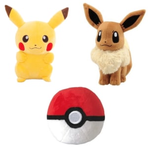 Peluche Pokémon, Pikachu, Déguisement Evoli