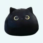 Plush pillow shape cat black 87aa0330980ddad2f9e66f: 40cm|55cm