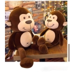 Cute Monkey Pillow Plush Monkey Plush Animals a7796c561c033735a2eb6c: Brown