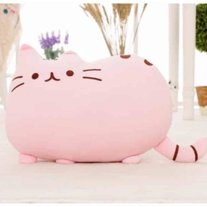 Cute Pink Plush Cat Plush Animal a7796c561c033735a2eb6c: Pink