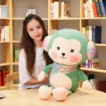 Green Monkey Plush kawaii Monkey Plush Animals a7796c561c033735a2eb6c: Green