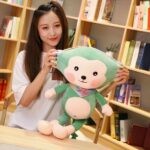 Green Monkey Plush kawaii Monkey Plush Animals a7796c561c033735a2eb6c: Green