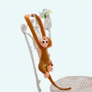 Monkey plush kawaii long tail brown Monkey plush Animals a7796c561c033735a2eb6c: Brown