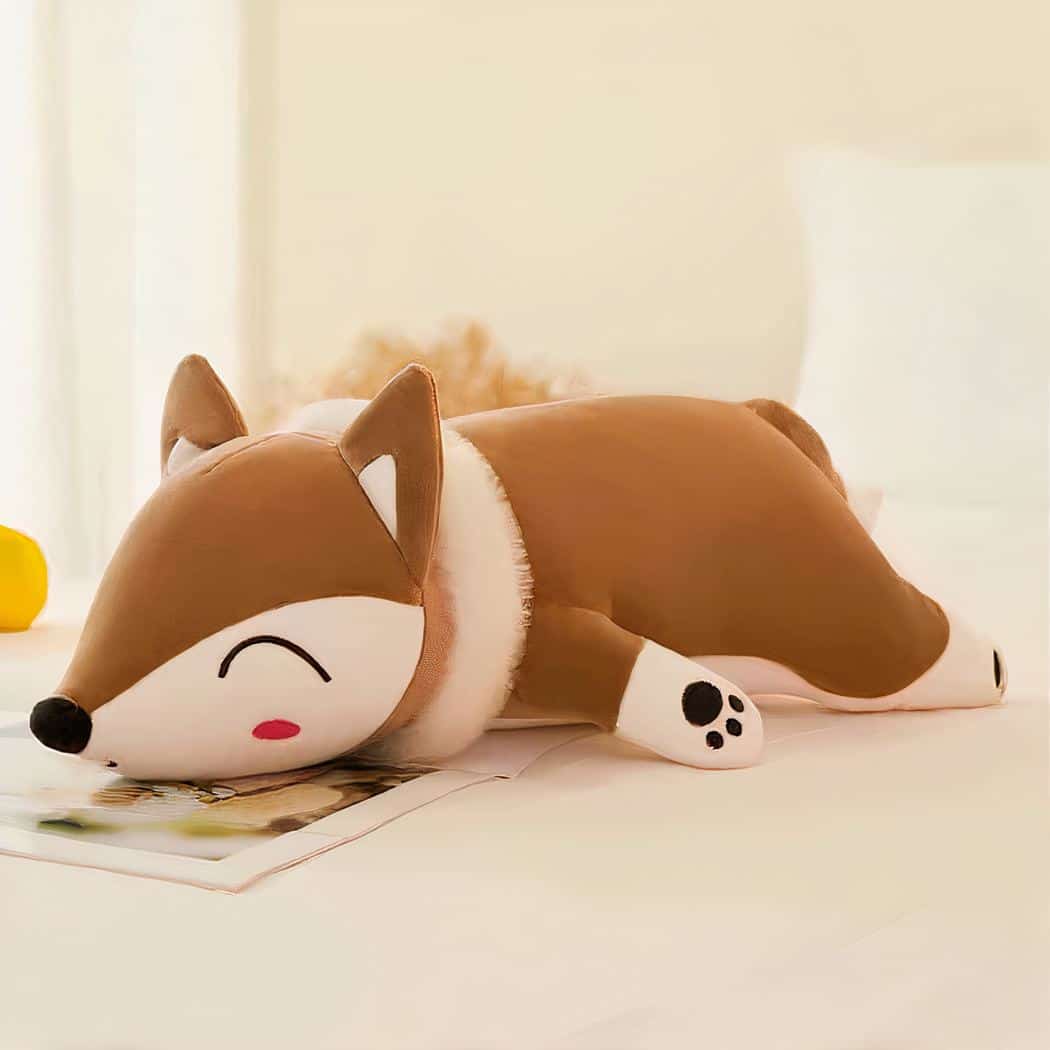 Fox Pillow Plush Animal Plush Fox 87aa0330980ddad2f9e66f: 50cm|60cm|70cm|90cm