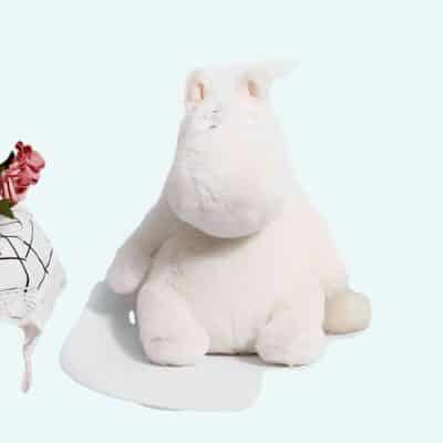 Hippopotamus pillow plush white Hippopotamus plush Animals a7796c561c033735a2eb6c: White