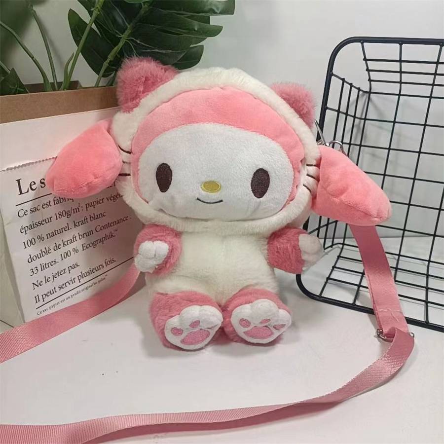 Hello Kitty pink plush backpack • Magic Plush