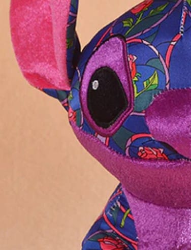 Dark purple and pink Stitch plush for children • Magic Plush