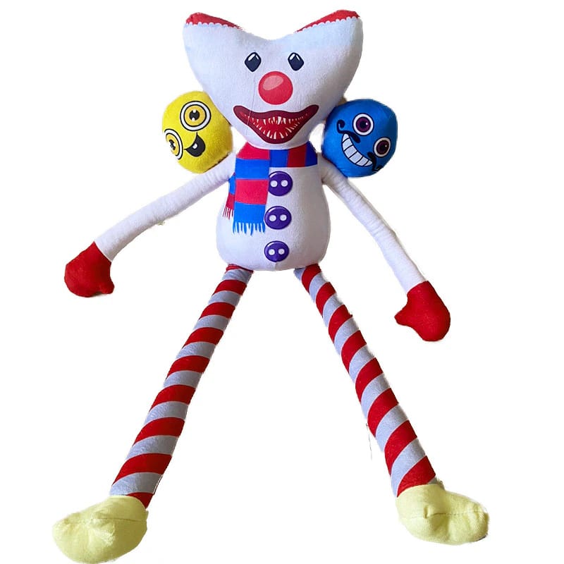 Huggy Wuggy scary clown plush huggy wuggy scary clown plush 2