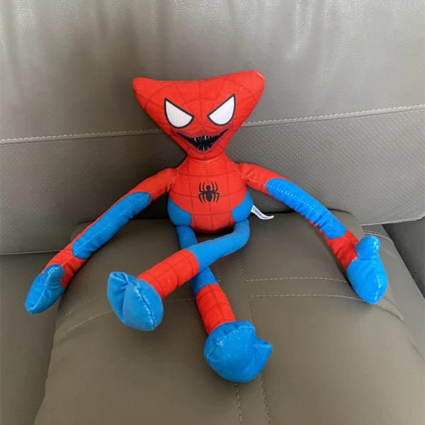 Huggy Wuggy scary plush as Spider-man huggy wuggy scary plush as spider man 2