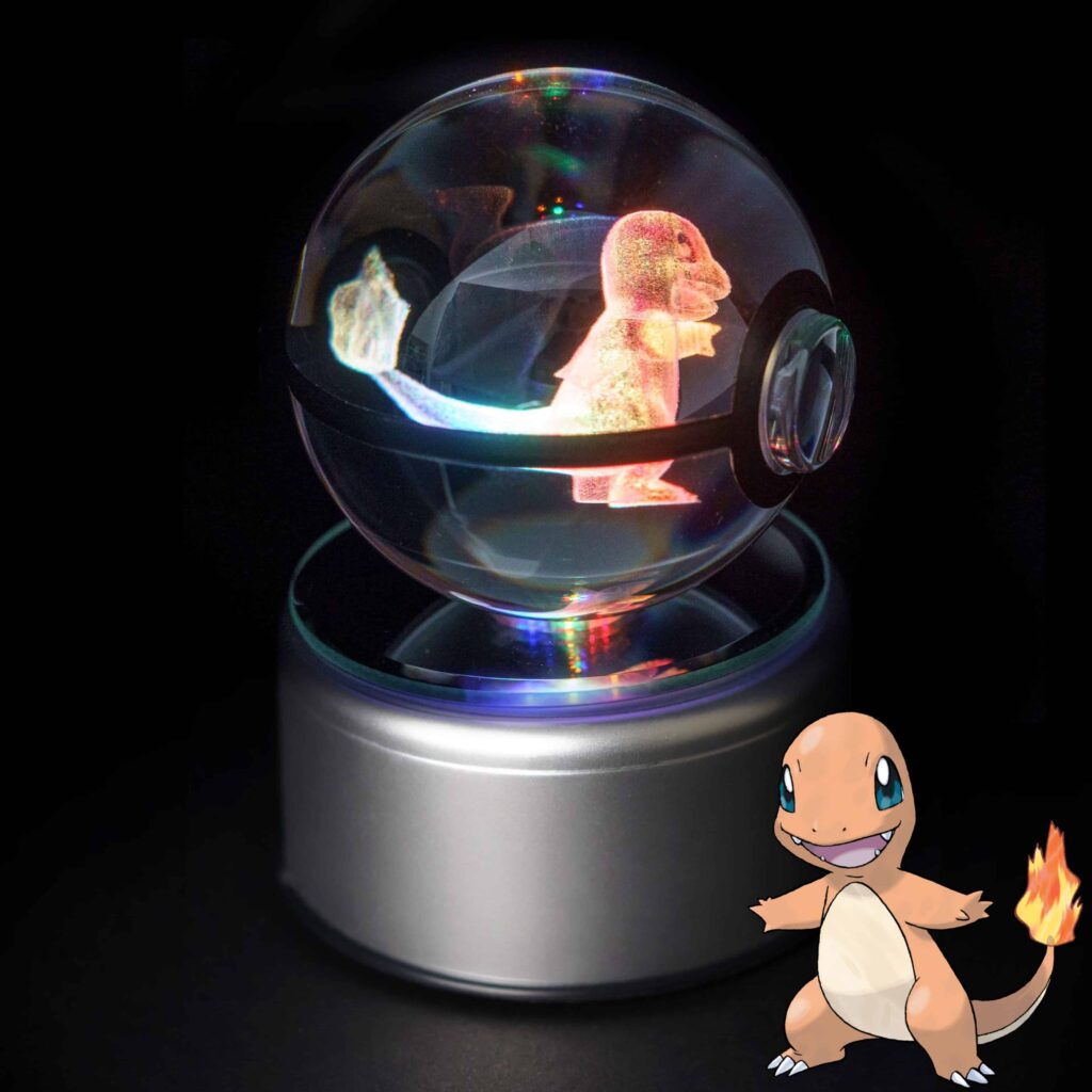 Pokémon Crystal Light Pokéball Salameche