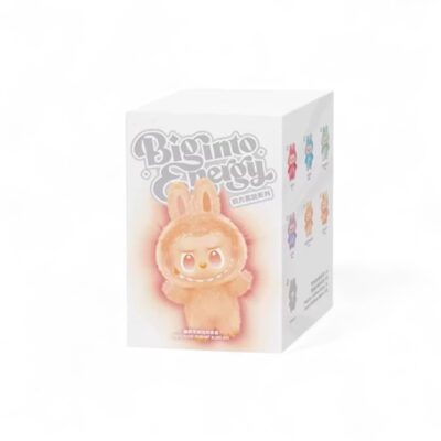 Fantastic Labubu-style plush toy in a mystery box with bright colors