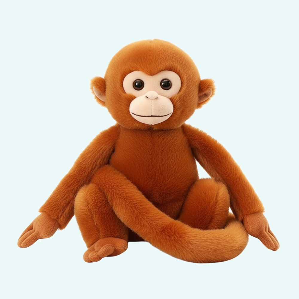 Long-Arm Hugging Orangutan Stuffed Animal IMG 02 2026 Peluche orang outan a longs bras calins 1