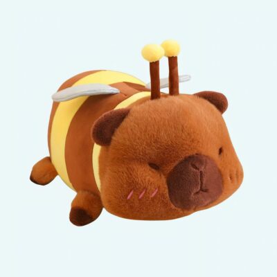 Capybara Dressed as a Bee Stuffed Animal