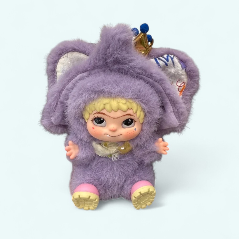 Wakuku Plush - Ton Ton Purple Graffiti IMG 08 09 25 peluche wakuku ton ton purple graffiti 00