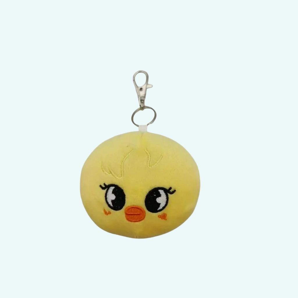 Stray Kids Felix Kawaii Chick Keychain Plush IMG 09 2025 Peluche Stray Kids Felix porte clef poussin kawaii 5