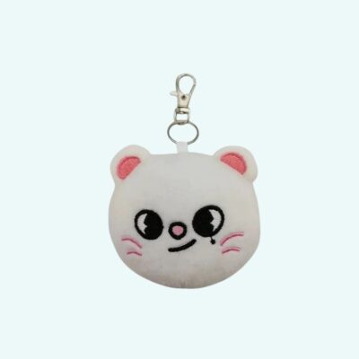 Stray Kids Hyunjin Kawaii Ferret Keychain Plush