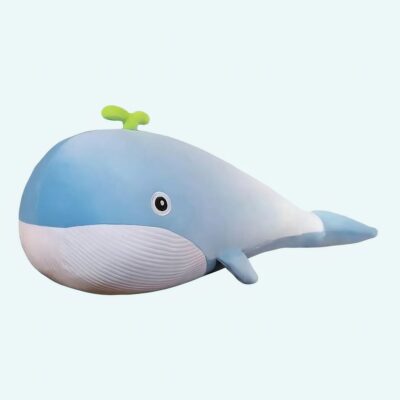 XXL Pastel Whale Stuffed Animal