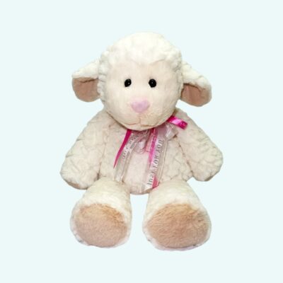 White Sheep Dry Heat Warmer Stuffed Animal