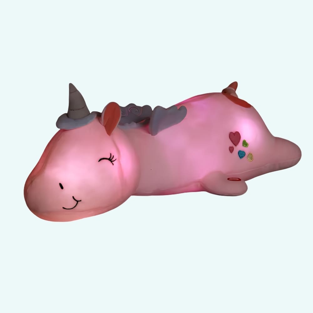 Unicorn Light-Up Night Light Stuffed Animal XXL IMG 11 2025 veilleuse peluche licorne lumineuse 2
