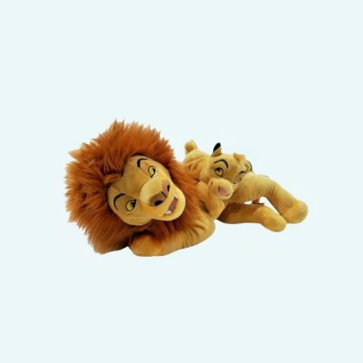 The Lion King Mufasa and Simba Stuffed Animal Set