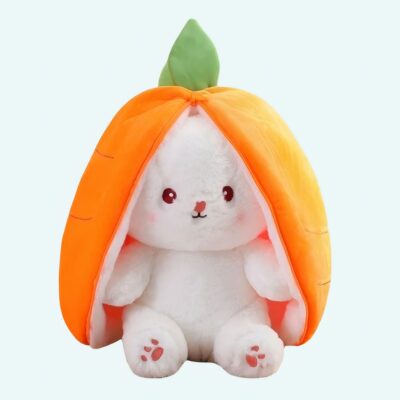 Carrot Bunny Stuffed Animal