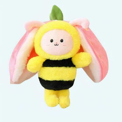 Strawberry Bee Stuffed Animal