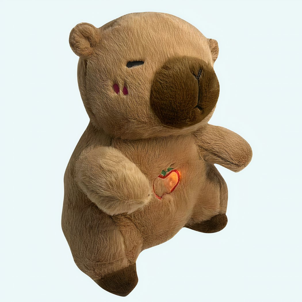 Img_Peluche_Capybara_Qui_Respire_Berceuses_Integrees_1.Jpeg Breathing Capybara Stuffed Animal with Built-In Lullabies IMG peluche capybara qui respire berceuses integrees 1