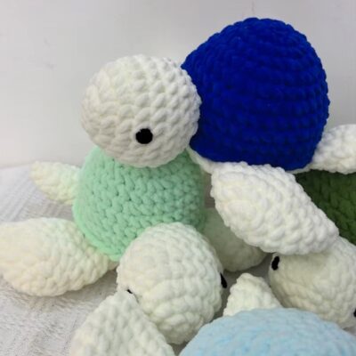 Crochet Sea Turtle Stuffed Animal