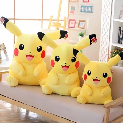 Giant Smiling Pikachu Stuffed Animal