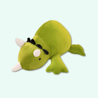 Weighted Green Dinosaur Stuffed Animal