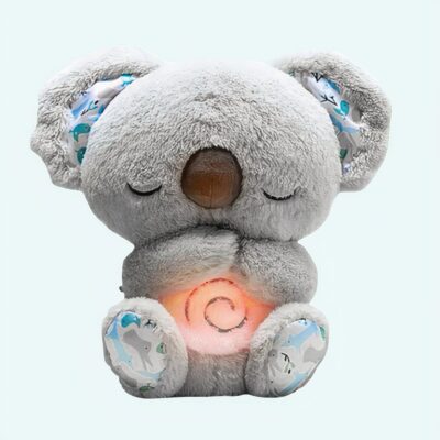 Breathing Koala Plush with Soothing Lullaby